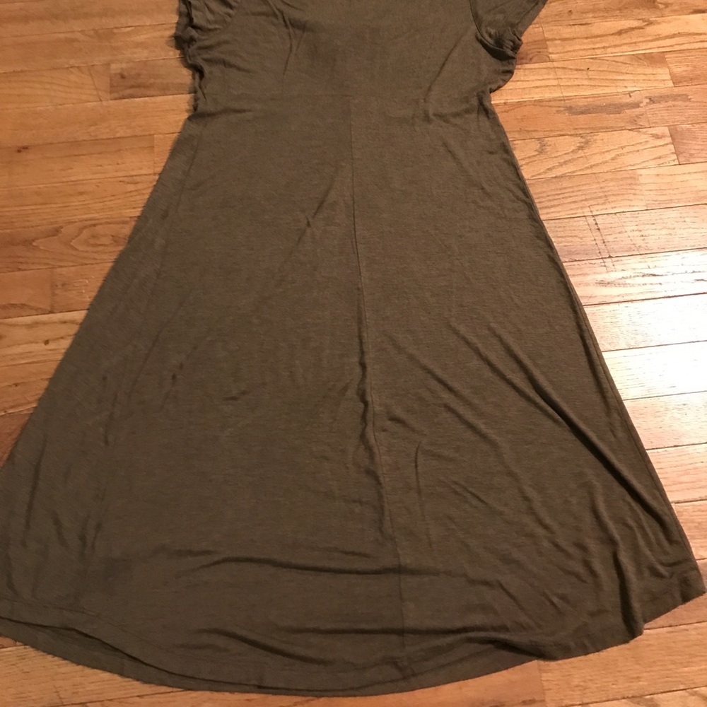 Brown jersey dress - Picture 5 of 6